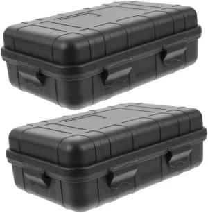 Camping Waterproof Storage Box Set 2-Pack Outdoor Survival Suit Airtight Container