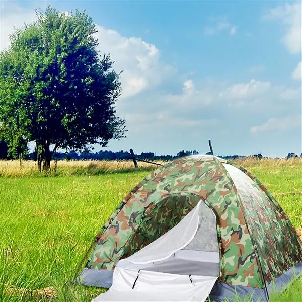 CampShell 4P Dome Tent – Compact UV-Resistant Shelter for Weekend Adventures