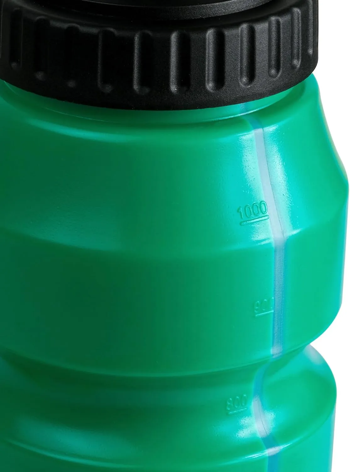 Cannon Sports 1 Liter Sports Water Bottle, BPA-Free, 34 Oz Capacity, Large Mouth, 2 lids (Straw and Squeeze), Great For Helmet Sports Such As Hockey, Lacrosse, Football, Boxing (6 Pack) (Green)
