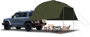 Car Awning for Ligier JS50/JS60/Myli/Pulse 4/Be Sun, Retractable Vehicle Awning Car Tail Tent Waterproof Shed Car Camping for Travel, Camping,A