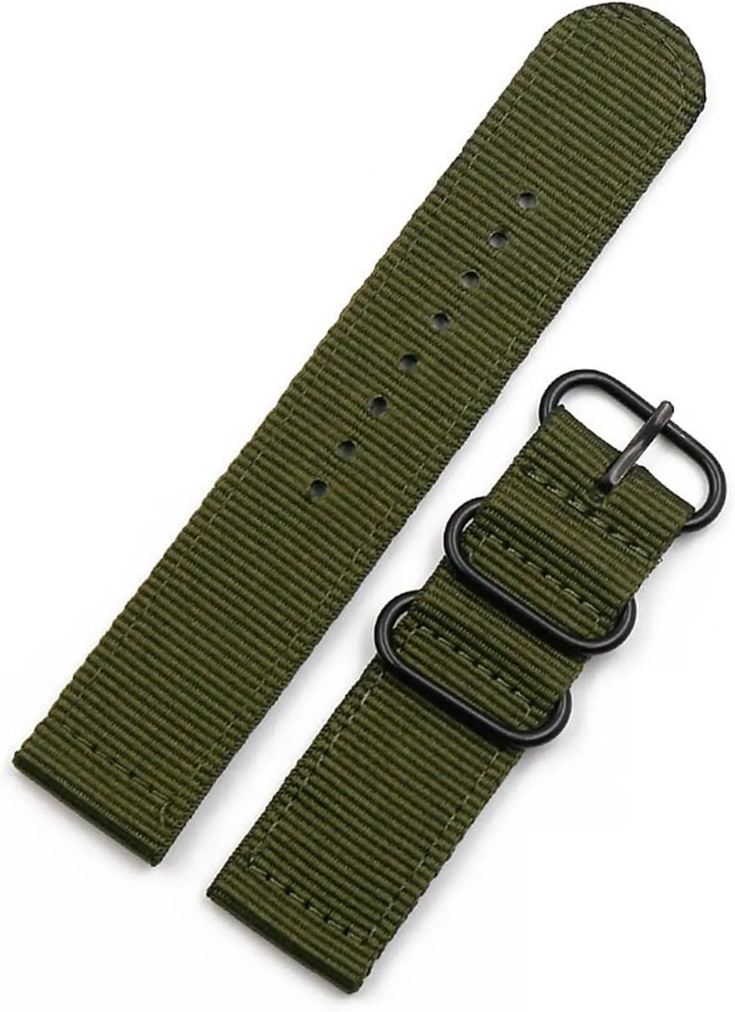 CAREG Watch Accessories Nylon Strap Male Pin Buckle 18mm20mm22mm24mm Sports Waterproof Strap Female Bracelet Men Watch Band Durable