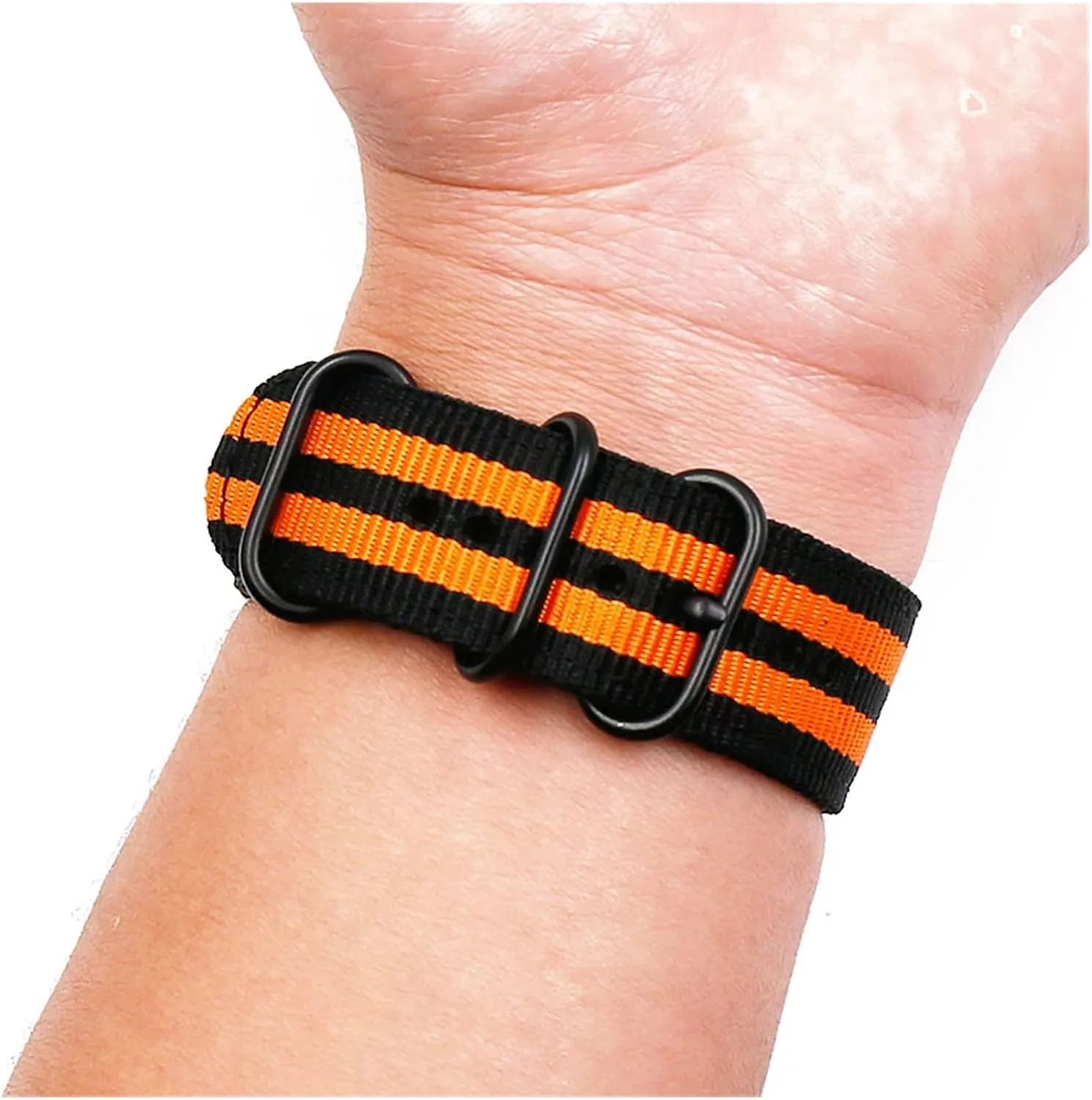 CAREG Watch Accessories Nylon Strap Male Pin Buckle 18mm20mm22mm24mm Sports Waterproof Strap Female Bracelet Men Watch Band Durable