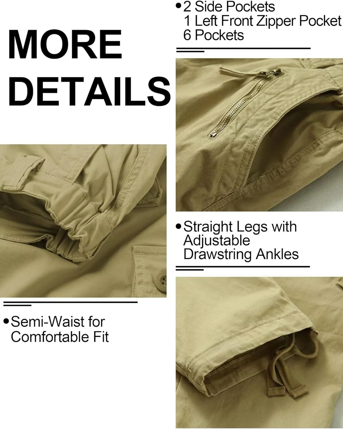 Cargo Pants Women Baggy Camo Tactical Pants Straight Leg Casual Y2K Work Trousers with 9 Pockets No Belt