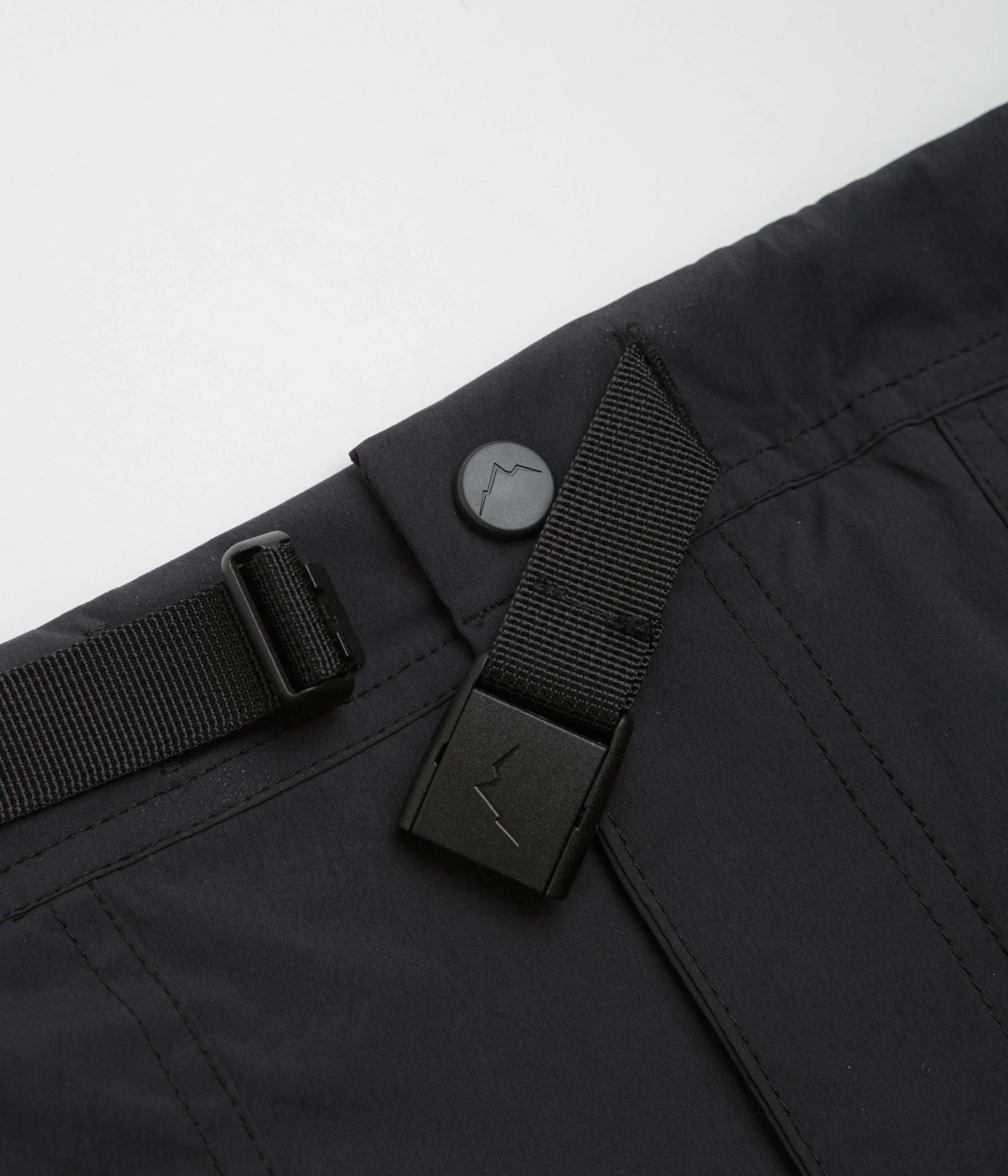 Cayl 6 Pocket Hiking Shorts - Black