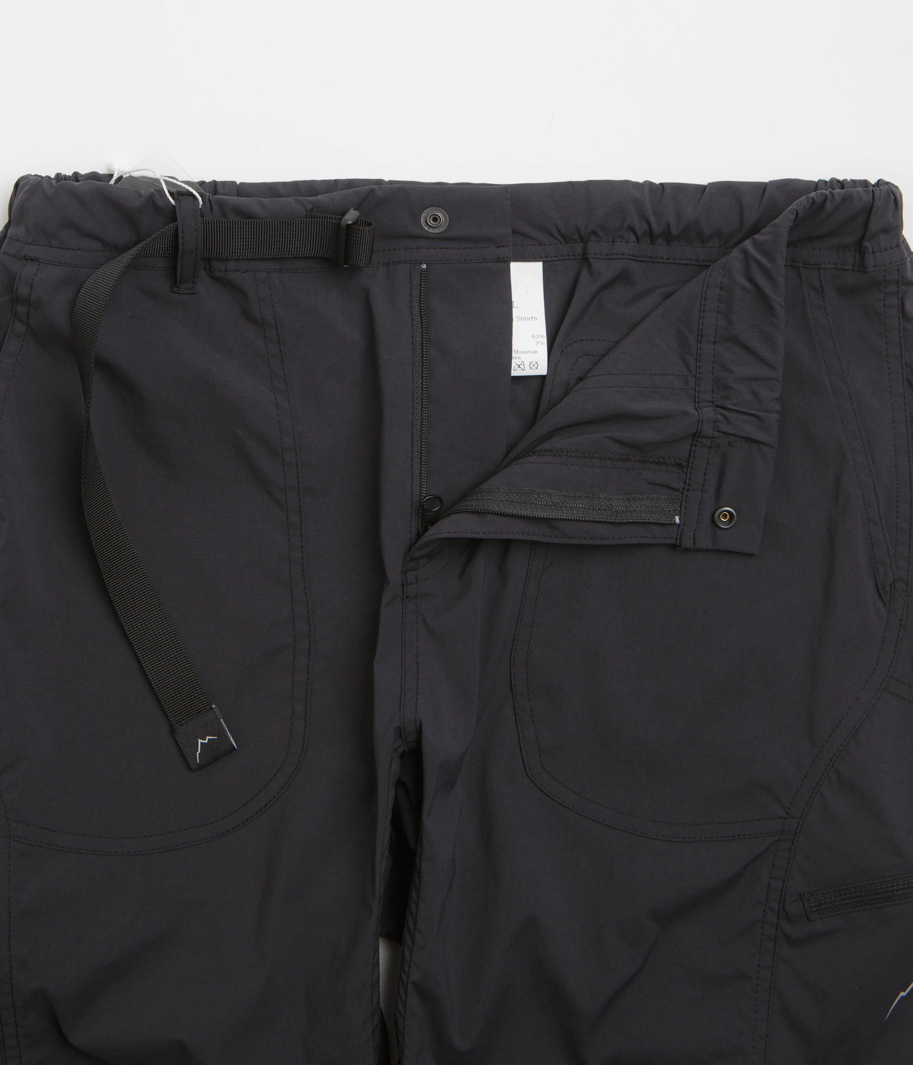 Cayl 6 Pocket Hiking Shorts - Black
