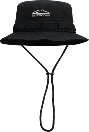 Clakllie Sun Hats for Women Men UV Protection Boonie Hats Summer Safari Jungle Hat Fishing Beach Hats UPF 50  Camping Hats