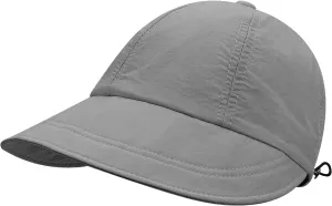 CLAPE Wide Brim Visor Hat Golf Visor Cap Packable Beach Hat Sun Protection Hat for Beach Garden Tennis Running Sunshade Hat