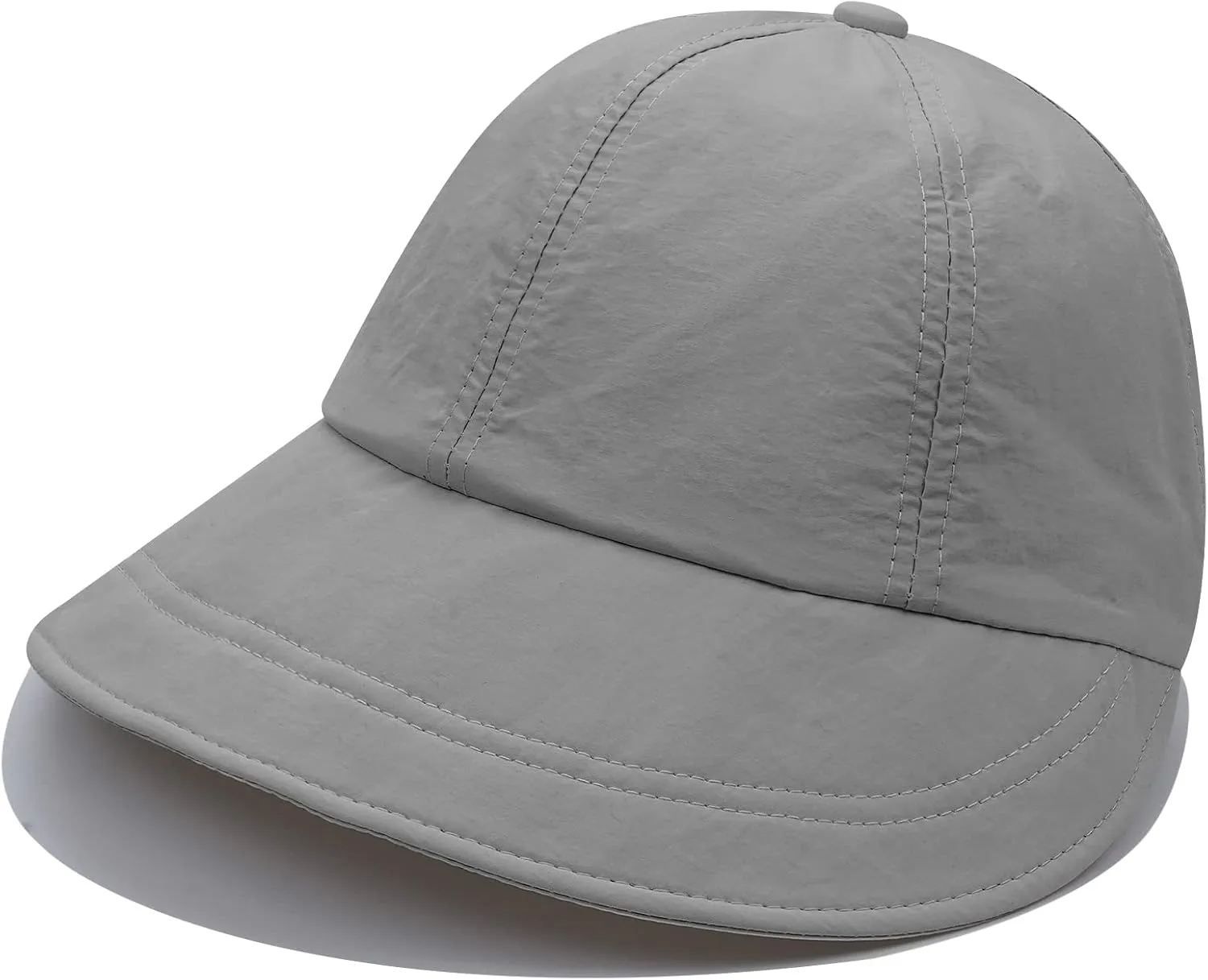 CLAPE Wide Brim Visor Hat Golf Visor Cap Packable Beach Hat Sun Protection Hat for Beach Garden Tennis Running Sunshade Hat