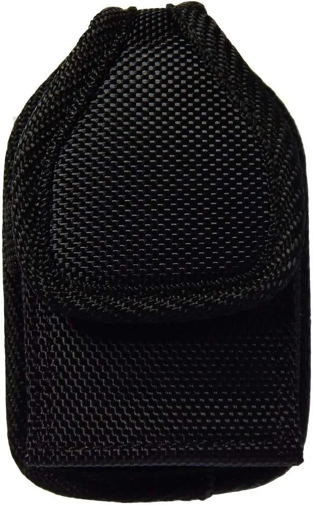 Classic Premium Nylon Pouch Case with Belt Clip for Medtronic Minimed Paradigm Revel 723/722 / 751/754 Insulin Pump Retail Packaging (V2/Black)