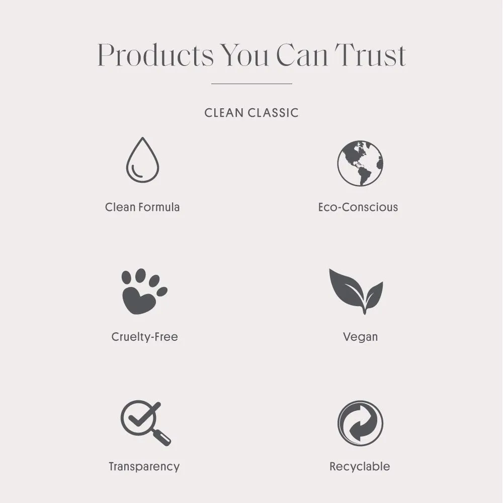 CLEAN Classic Eau de Parfum Warm Cotton Duo Set | Vegan, Phthalate-Free, & Paraben-Free | 30mL Spray Bottle & 10mL Rollerball Fragrance