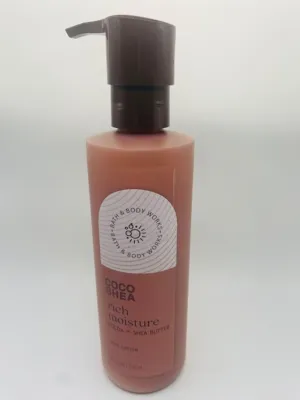 Coco Shea Rich Moisture Lotion 7.8 Ounces Pump Bottle