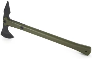 Cold Steel Drop Forged Tomahawk Survival Hatchet - Great for Camping, Survival, Outdoors and Chopping Wood, Trench Hawk - OD Green