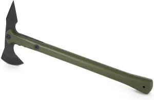 Cold Steel Drop Forged Tomahawk Survival Hatchet - Great for Camping, Survival, Outdoors and Chopping Wood, Trench Hawk - OD Green