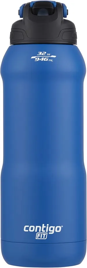 Contigo Fit Autospout Water Bottle, 32oz, AMP