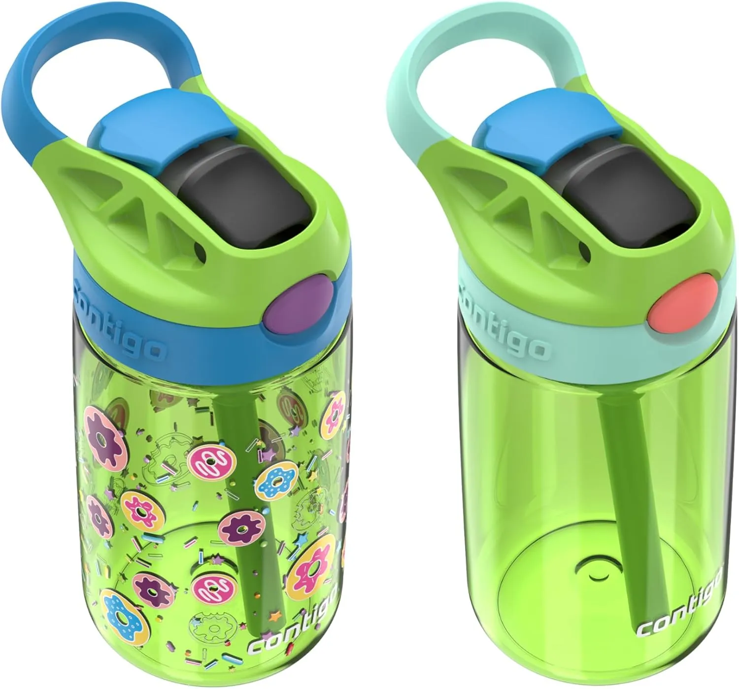 Contigo Kids Water Bottle with Redesigned AUTOSPOUT Straw, 14 oz