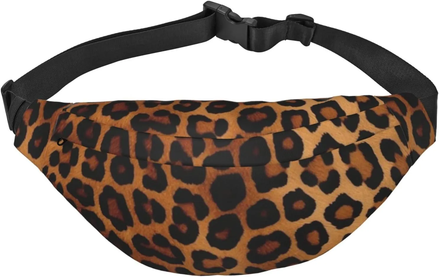 Cool Cheetah Leopard print Fanny Pack For Men Women Adjustable Belt Bag Casual Waist Pack For Travel Hiking Running Cycling