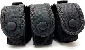 Cordura Nylon Triple Rotary Magazine Pouch for BX-1 10/22 10-Round and Similar