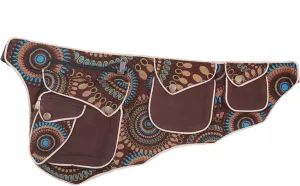 Cotton Fanny Pack, WEST Pack, Hip Bag, Festival Bag, Money Belt Bag