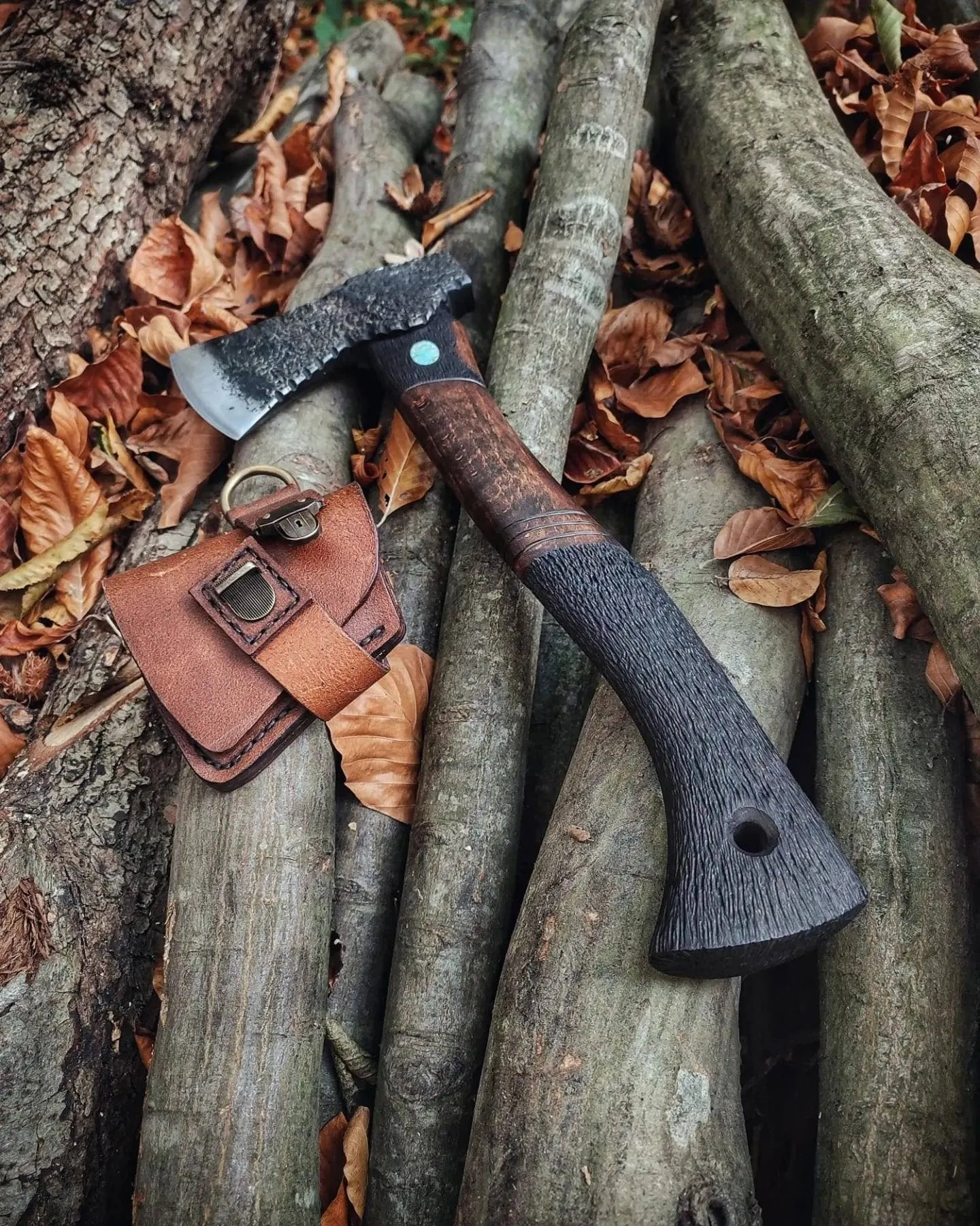 Courteous Vibrant hatchet custom axe Handmade uniquie