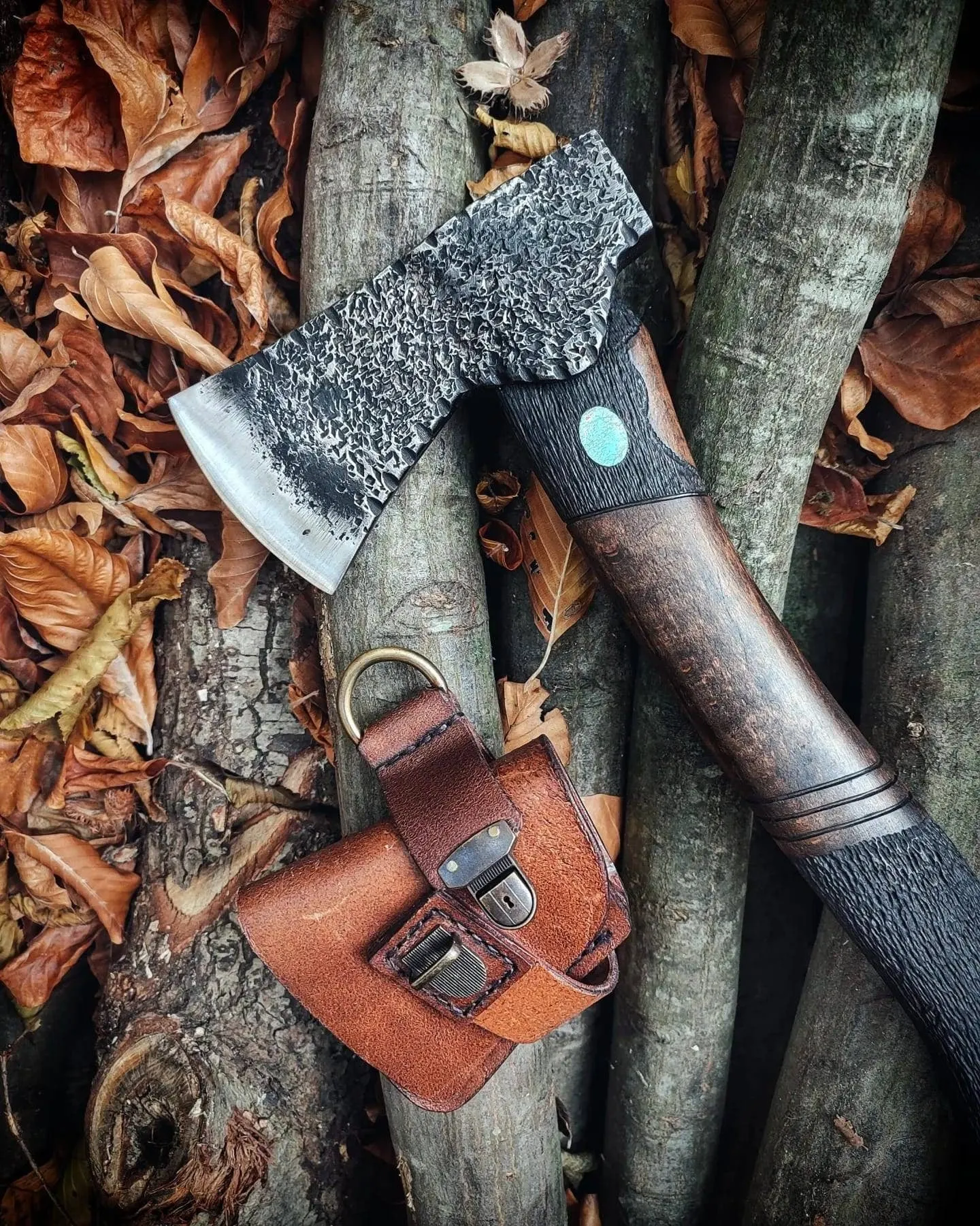 Courteous Vibrant hatchet custom axe Handmade uniquie