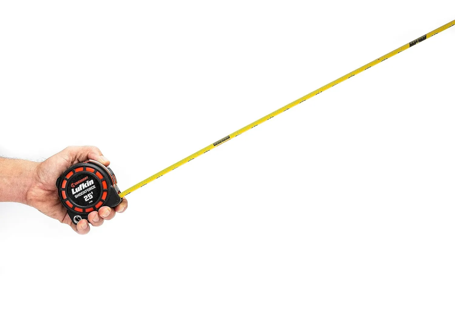 Crescent Lufkin 1-3/16" x 25' Shockforce G1 Dual Sided Tape Measure - L1125