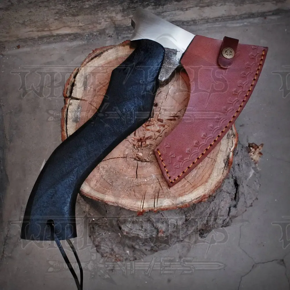 Custom Hand Made Forged High Carbon Steel Axe Superb Design Axe Hatchet Tomahawk WH 3598