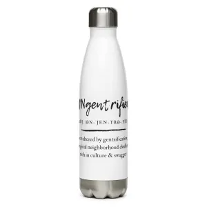 Definition Stainless Steel Water Bottle