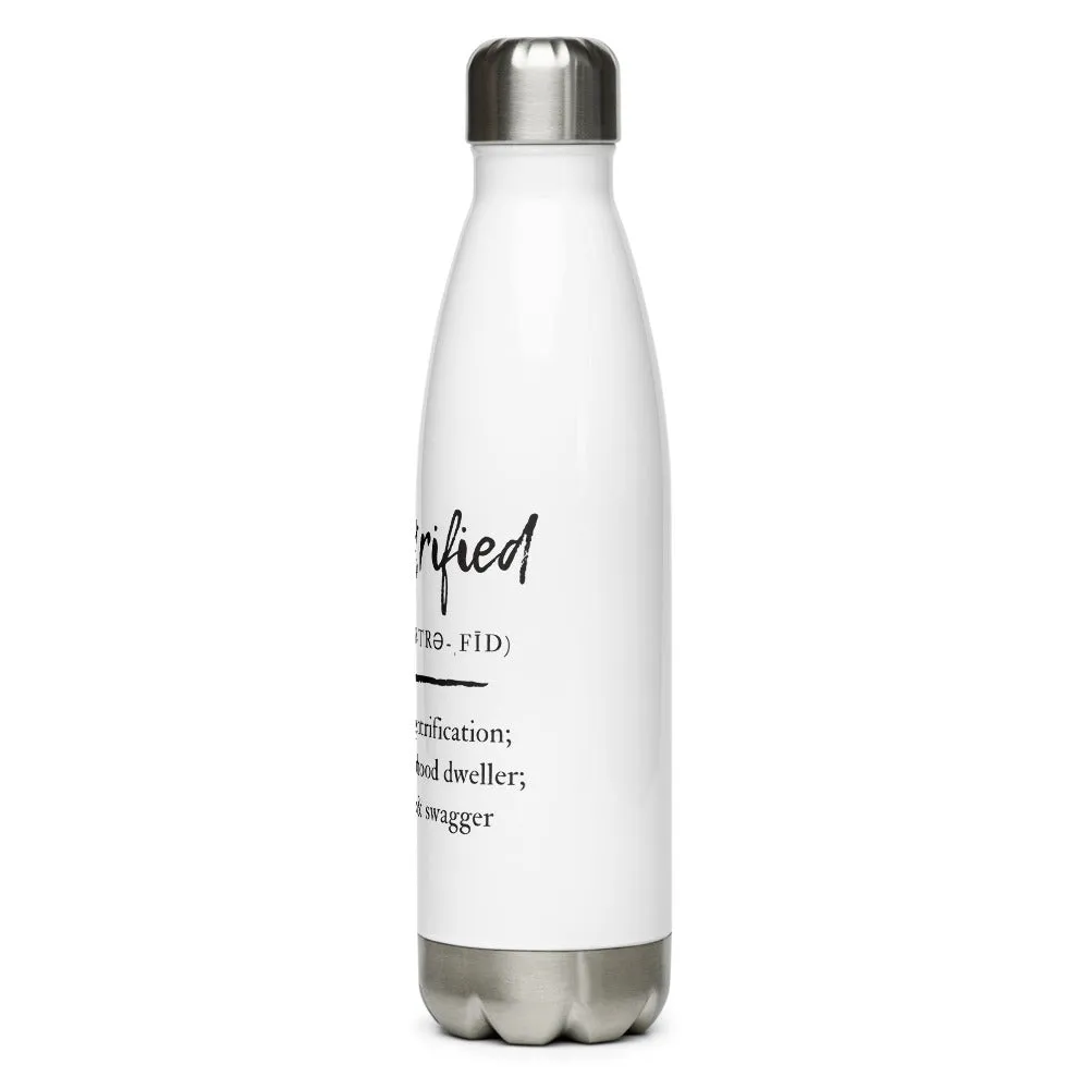Definition Stainless Steel Water Bottle