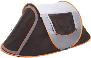 Desert Outdoor Instant pop-up Tent for 5-8 People, Waterproof and Sunproof Double-Layer Camping Tent for Hiking, Travel, and Family Outdoor Activities