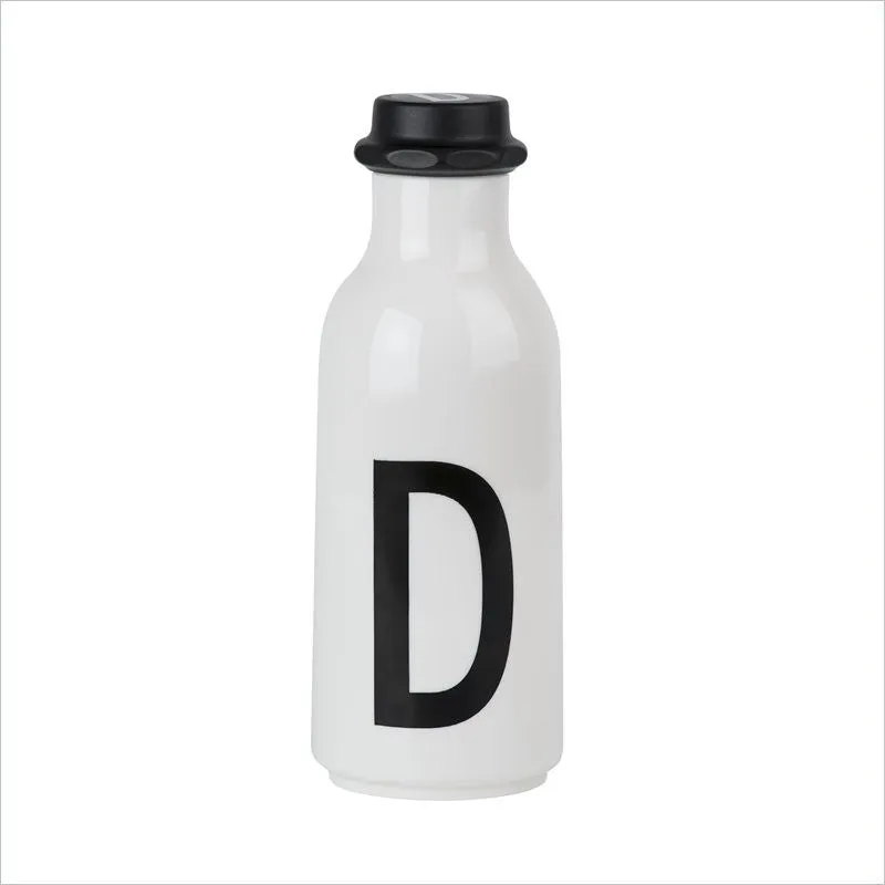 Design Letters Water Bottle - D