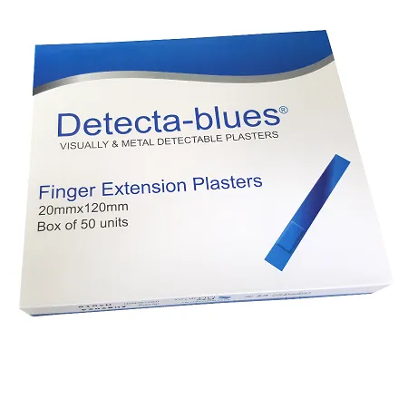 Detecta-Blue Visual and Metal Detectable Blue Plasters