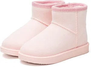 DKSUKO Kid 's Classic Waterproof Snow Boots Toddler Winter Boots