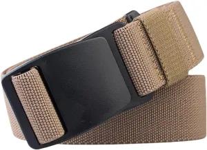 Dninmim Men's Canvas Belt Elastic Band Nylon Outdoor Casual Watch Strap Suitable For Formal Business Belt