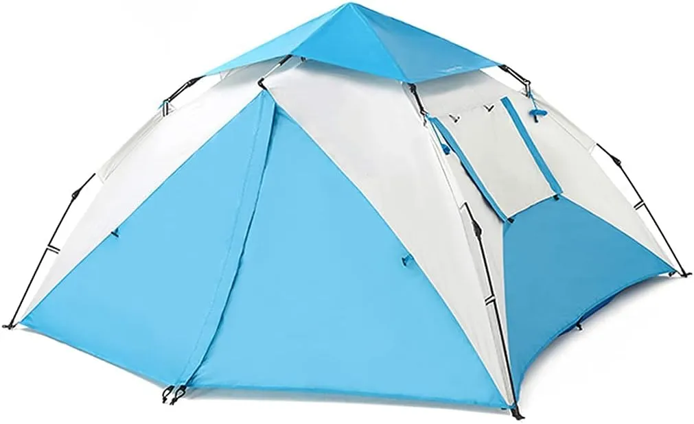 Dome Tents Outdoor Camping Instant Pop-Up Tents, Automatic Quick-Opening Sun Protection Rainproof, for Beach Barbecue Hiking Picnic