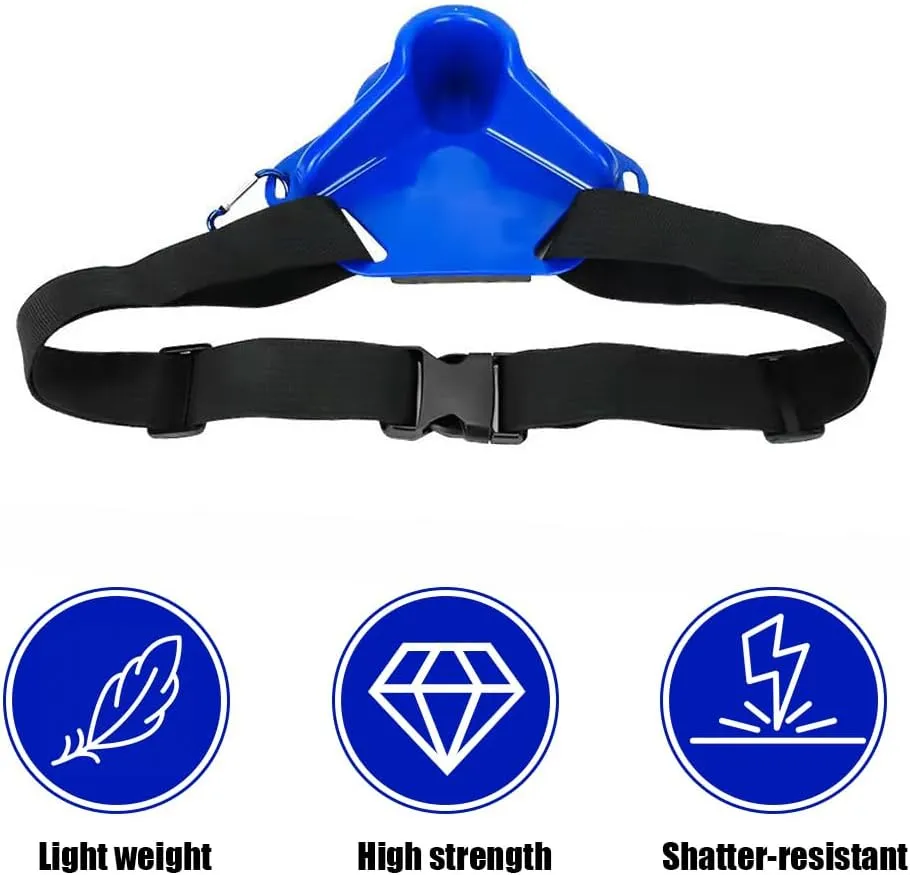 DONGKER Fishing Belt,Adjustable Padded Fishing Waist Belt with Climbing Buckle & Deepened Slot for Sea Fishing