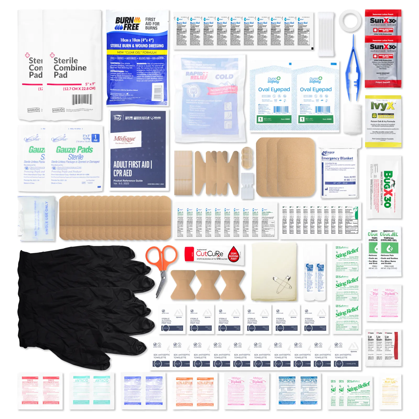 DOT Deluxe First Aid Kit Waterproof 909 Red
