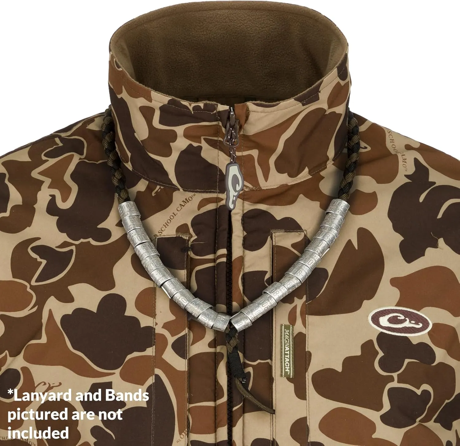 Drake Waterfowl Men's MST Eqwader Insulated Fleece-Lined Waterproof Windproof Breathable Adjustable Outdoor Hunting Zip Vest
