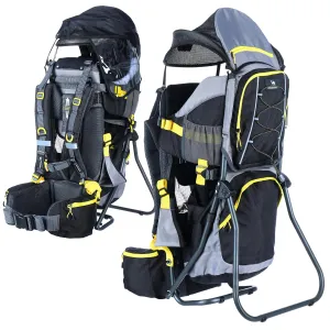 DROMADER Hiking Baby Carrier Lightweight | Sun Shade, Rain Cover, Insulated Storage