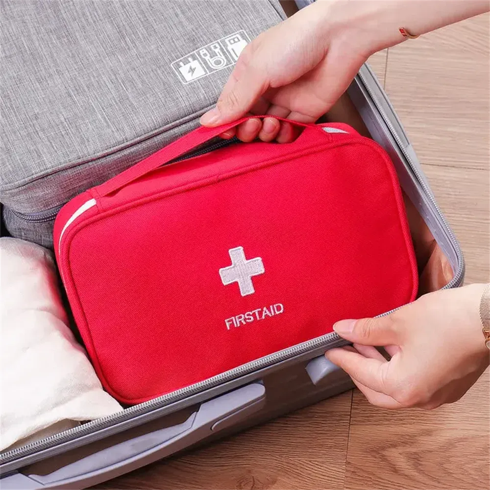 Durable First Aid Emergency Bag – Compact Trauma & Rescue Tote for Portable Medicine Storage