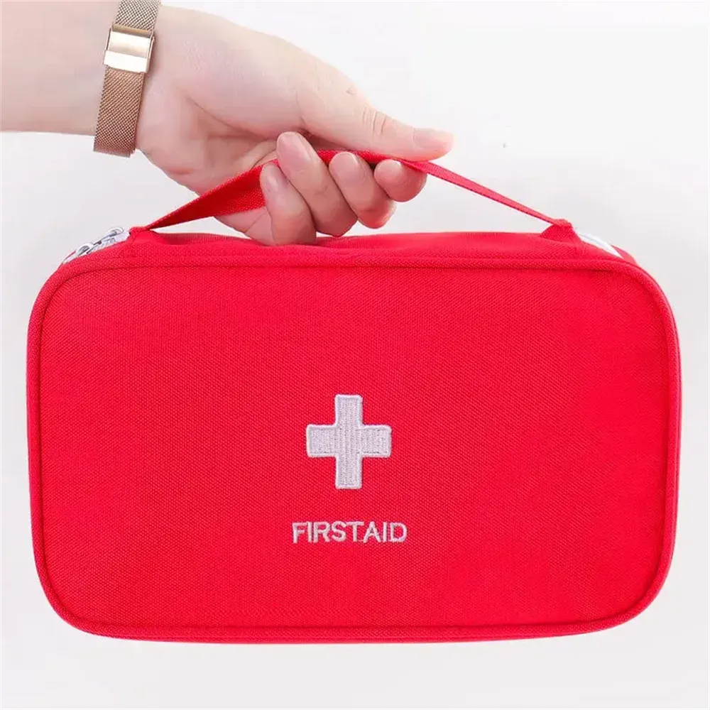 Durable First Aid Emergency Bag – Compact Trauma & Rescue Tote for Portable Medicine Storage