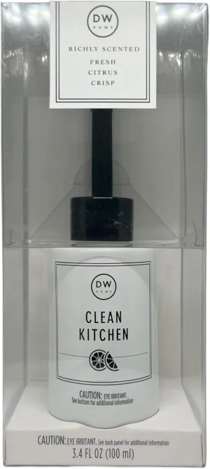 DW Home Reed Diffuser Clean Kitchen 3.4 Fl Oz