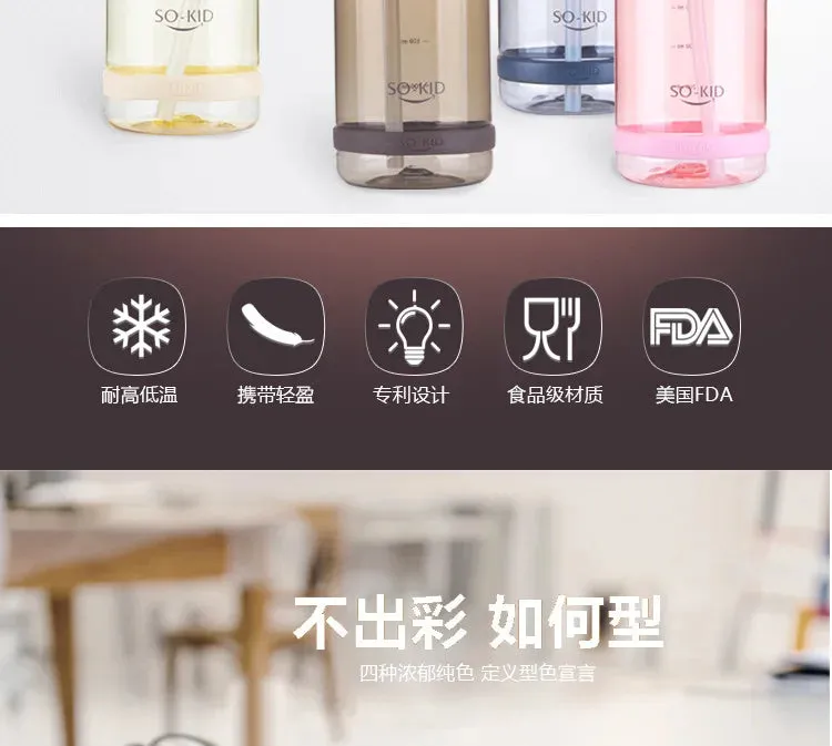 Eco-Friendly Leak-Proof Sports Water Bottle for Kids