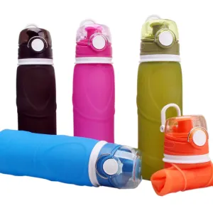 Eco-Friendly Silicone BPA-Free Water Bottles