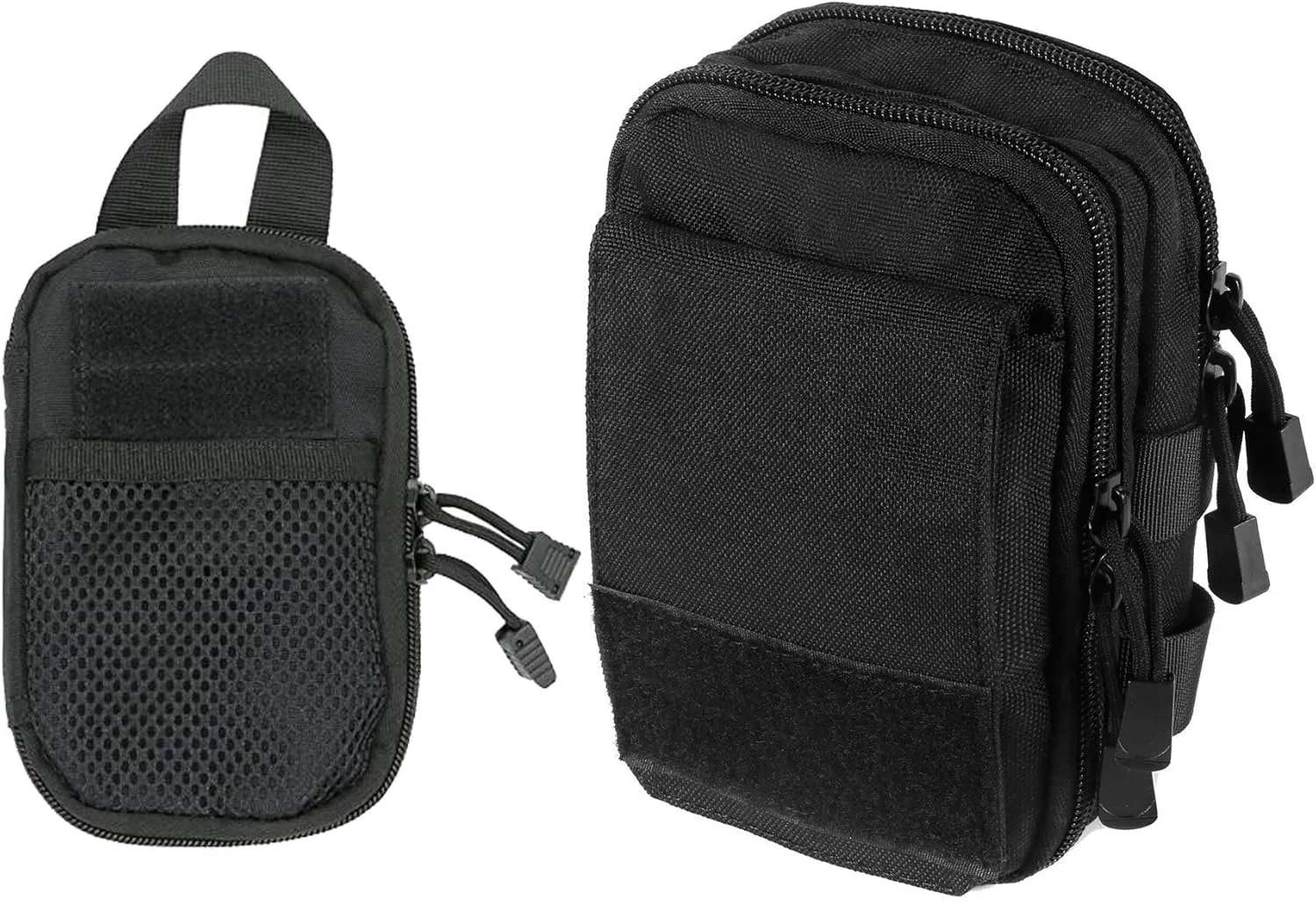 EDC tactical molle pouches, Compact Pocket Organizer Pouch and Utility Waist Pouch Shoulder Pouch 2 in 1 Bag