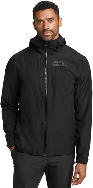 Eddie Bauer Men's RipPac Pro Waterproof Rain Jacket