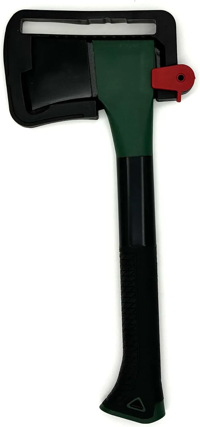 Edward Tools 14" Hatchet - Perfect for Logs, Firewood, Kindling, Hiking, Outdoor - Sharp, Durable, Balanced, Ergonomic Handle - Small Camping Axe