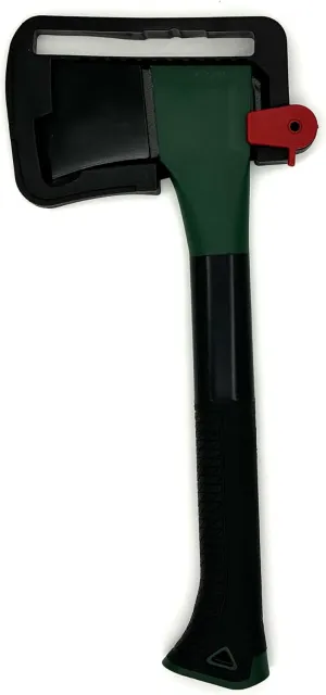 Edward Tools 14" Hatchet - Perfect for Logs, Firewood, Kindling, Hiking, Outdoor - Sharp, Durable, Balanced, Ergonomic Handle - Small Camping Axe