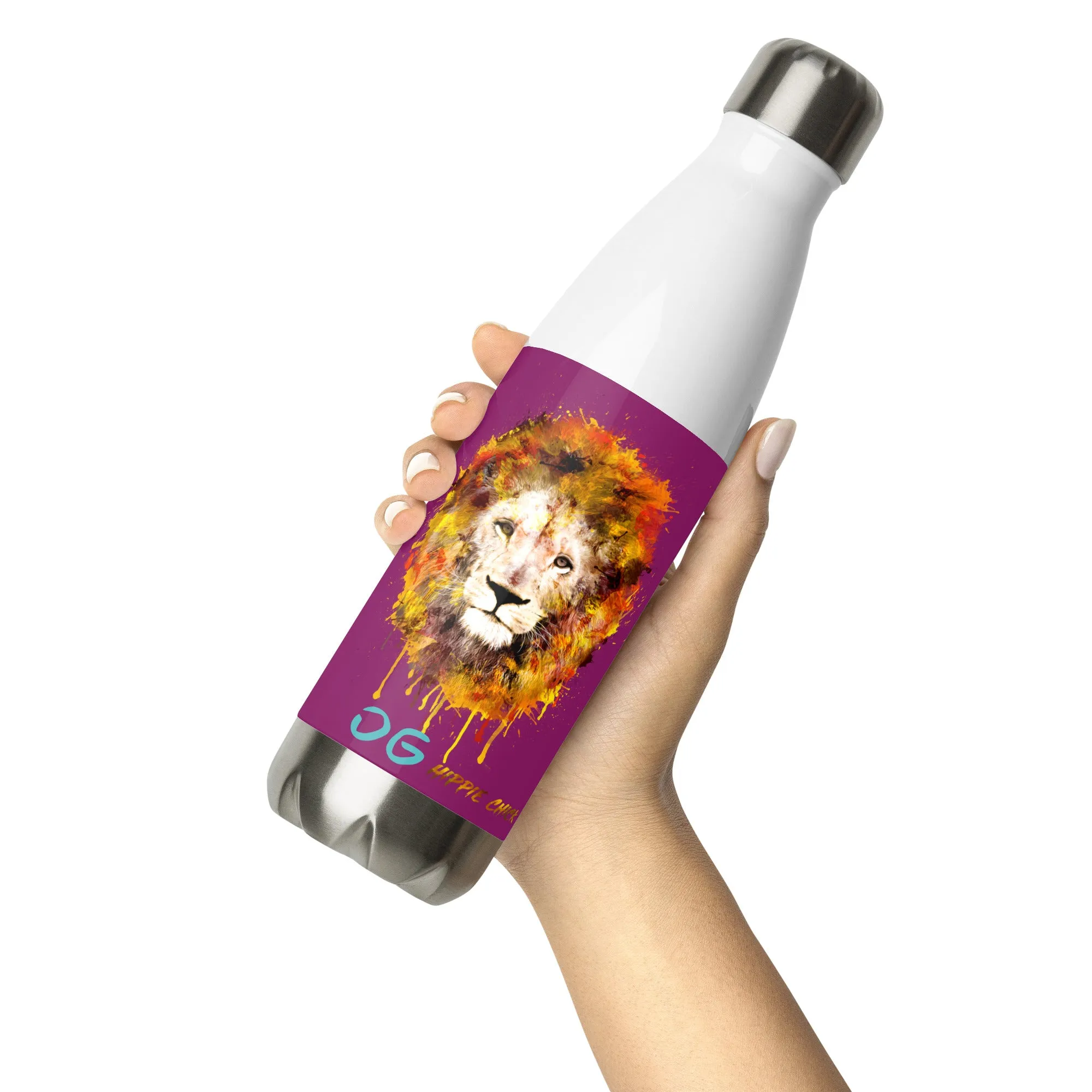 Eggplant Stainless Steel Water Bottle