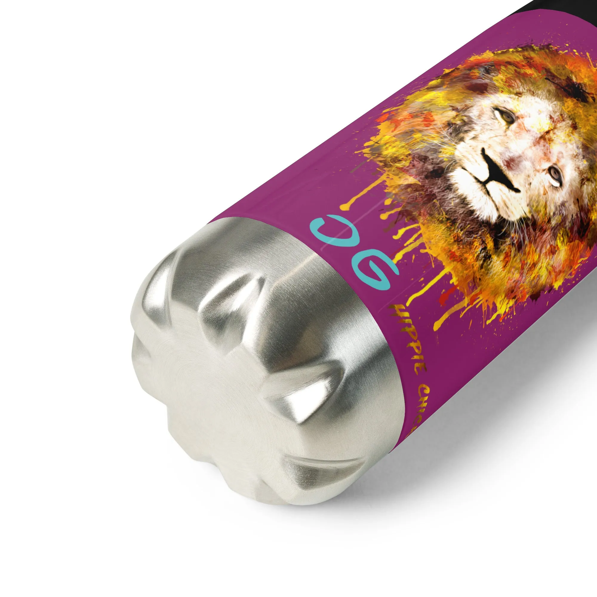 Eggplant Stainless Steel Water Bottle