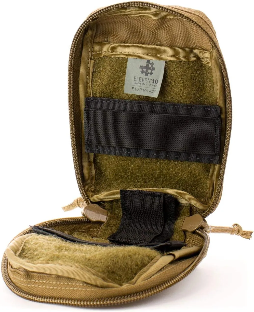 Eleven 10 ETAK (Enhanced Trauma Aid Kit) MOLLE Attachment, Black, Pouch Only